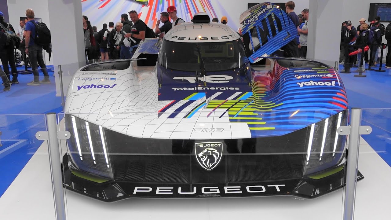Peugeot 9X8 - Hypercar - 24 Hours of Le Mans 2024 - YouTube
