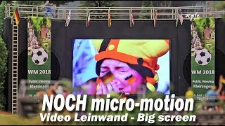 Big Screen From Noch H0 Model Railroad