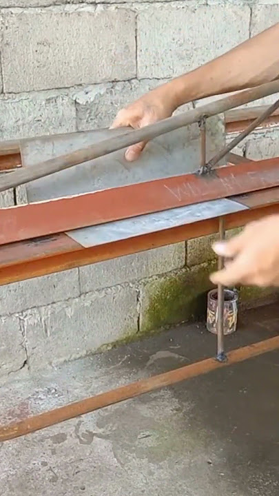 Metal Sheet Bender Brake #shorts