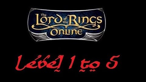 Lord of the Rings Online Leveling Guide Level 1 - 5 (lotro beorning)