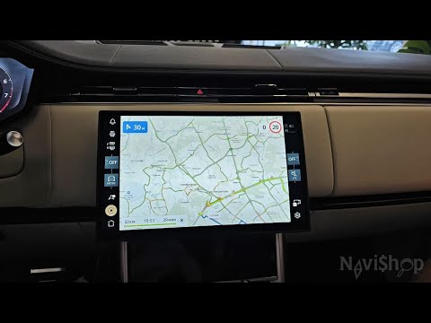 Навигация в Land Rover Range Rover 2024, Carplay, Яндекс Навигатор, Андроид, Youtube, мультимедиа