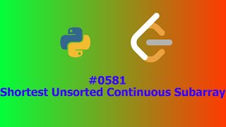 No Sound Leetcode 581: Shortest Unsorted Continuous Subarray