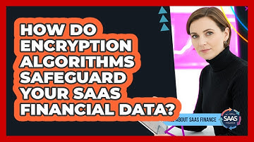 How Do Encryption Algorithms Safeguard Your SaaS Financial Data?