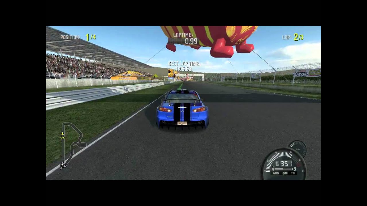 Need For Speed: ProStreet Mitsubishi Evolution X Grip race