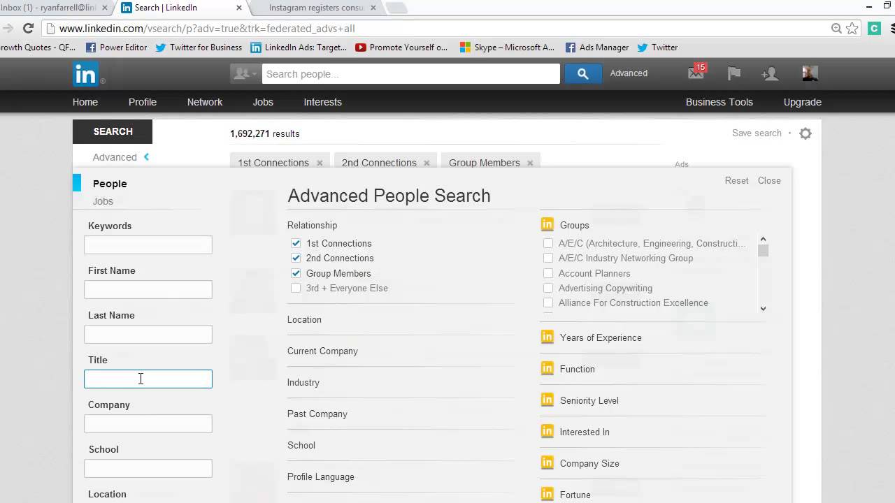 How To Search By Job Title On Linkedin Youtube How To Search By Job Title On Linkedin Youtube