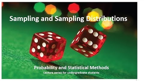 5.1 - STATS - Sampling and Sampling Distributions