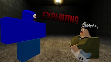 ROBLOX EXPLOITING HORROR GAMES! (SCARING THE KIDS!)