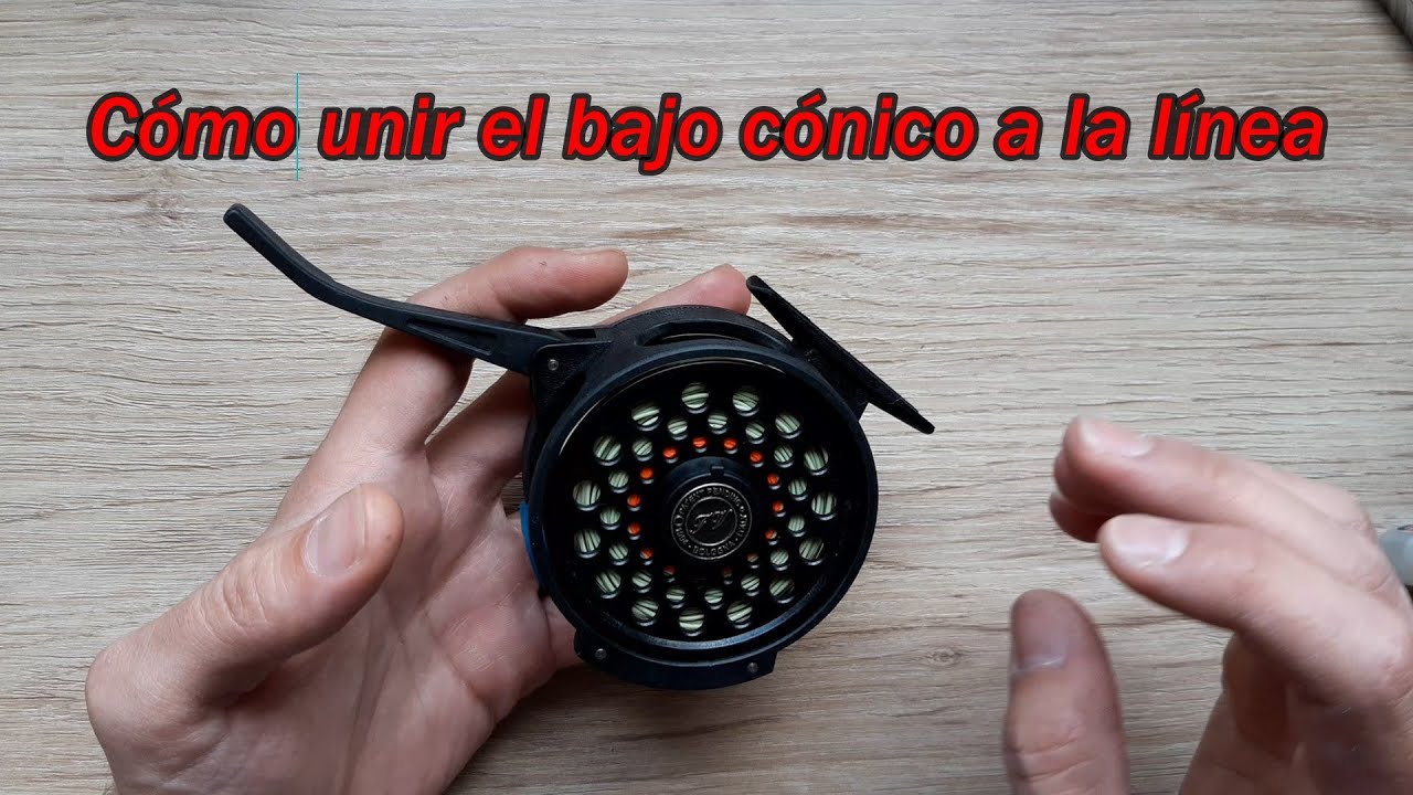 Tutorial 2 de 3: unir el bajo cónico a la linea de mosca (bajo para pesca a cola de rata)