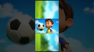 Menjadi pemain sepak bola yang profesional #3d #ai #animation