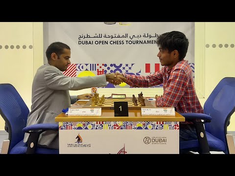 Chess: Aravindh Chithambaram defeats Praggnanandhaa to clinch Dubai Open