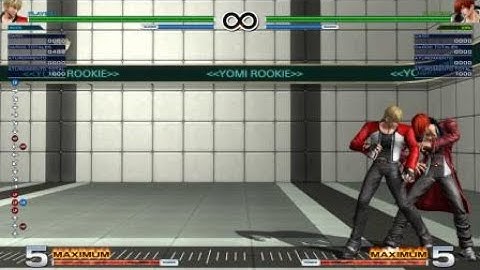KOF XIV 3.10 - Rock new combo in Point and 2 bars