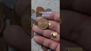 COIN COLLECTING: JAPAN 1966 10 YEN COIN #coin #coinsworthmoney #treasuresearch #collection #money