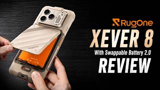 RugOne Xever 8 REVIEW: Replace Battery Without Turning Off The Phone! | 117dB Speaker & Night Vision screenshot 1