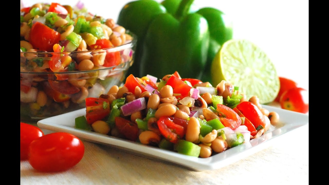 BlackEyed Pea Salad Southern Favorite YouTube