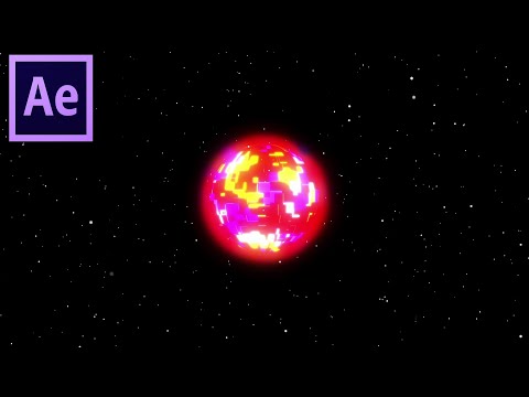 After Effects Tutorial - Glowing Sphere