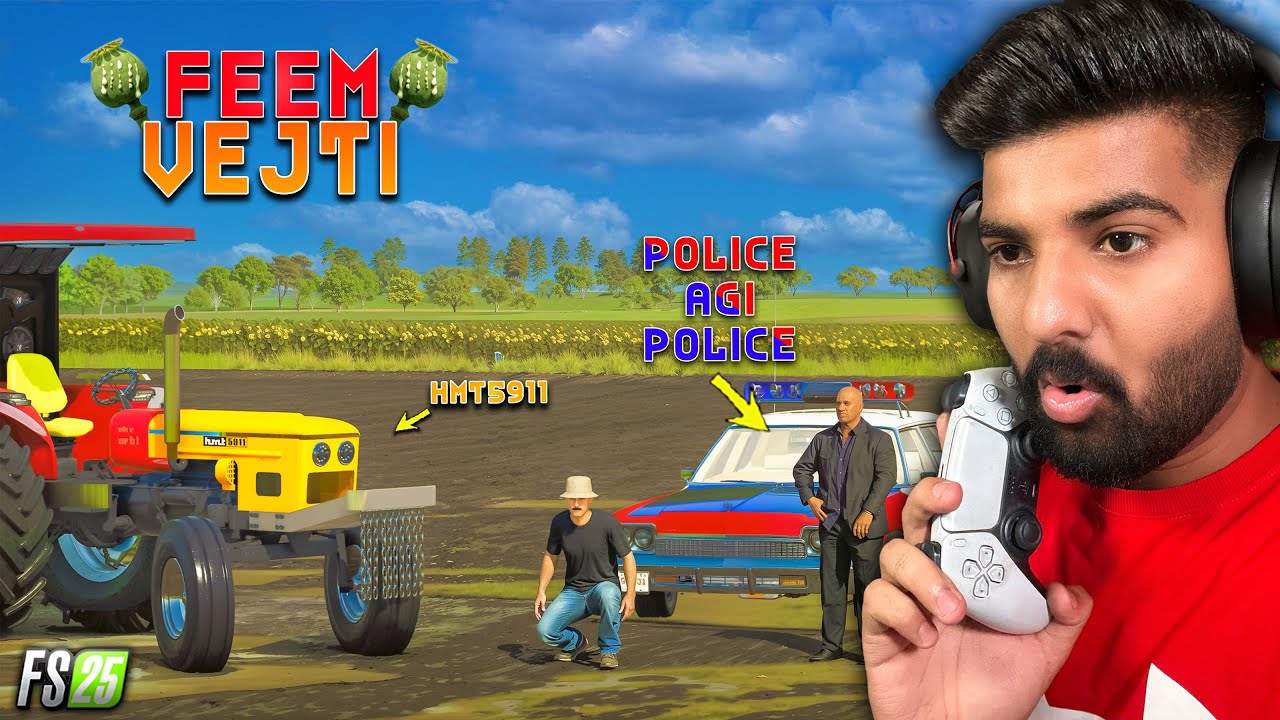 Bukki Lati Khet 🌹 Police Agi 🚓 | FS25 | Happy Goldsmith