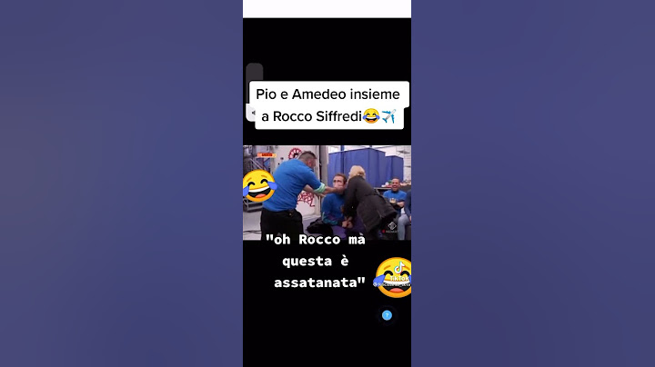 Pio e Amedeo  alle strette del Maestro Rocco Siffredi😁