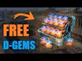 BIGGEST D-GEMS GIVEAWAY in War Robots!