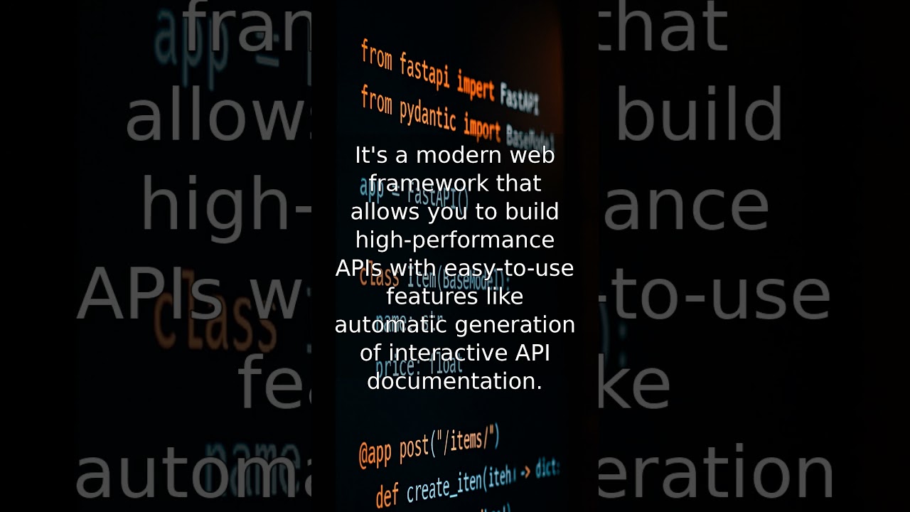 Supercharge Your Python Web Apps: Discover FastAPI's Speed & Efficiency!