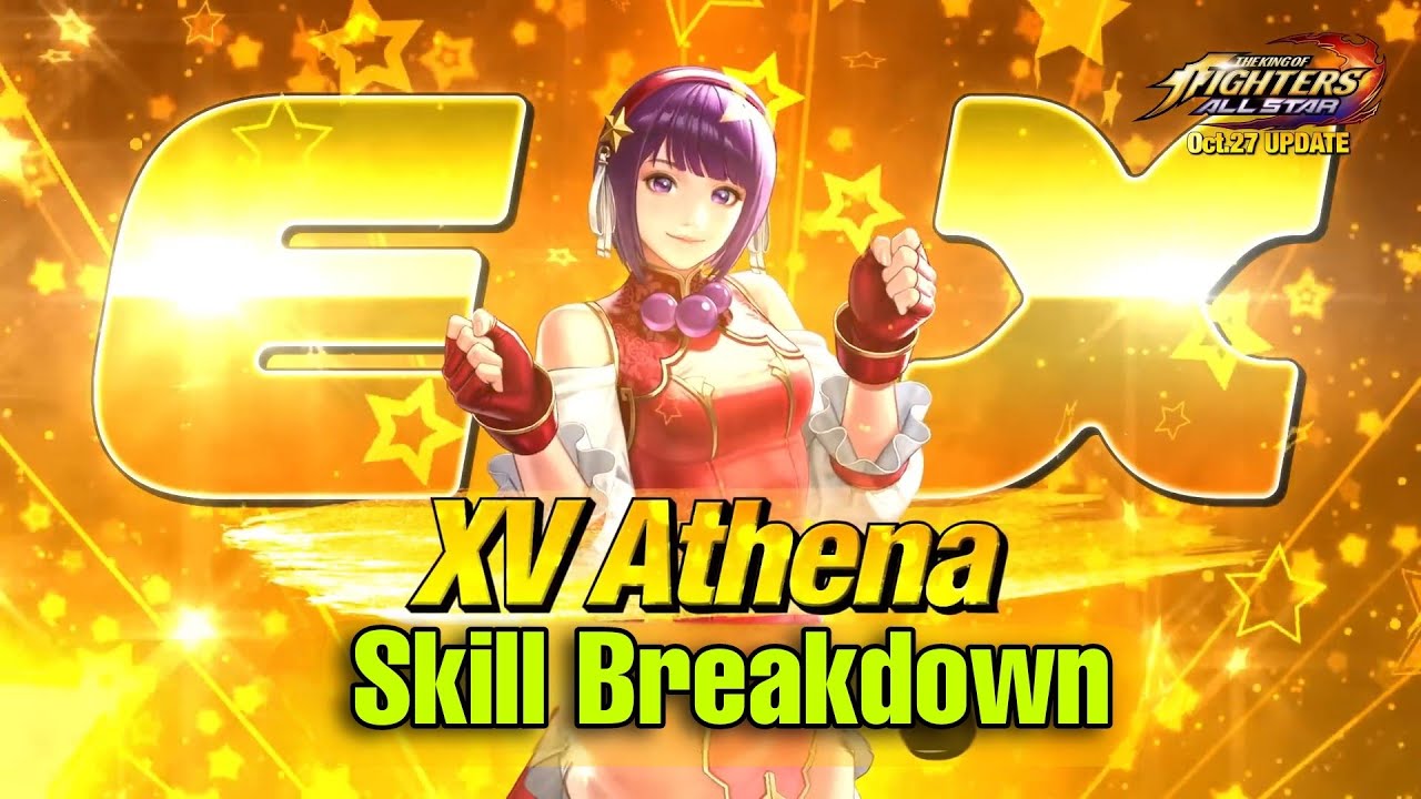 EX Athena XV Skill Breakdown Speculation | Kof Allstar
