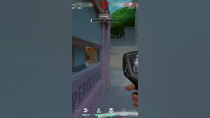 4 v 1 ninja defuse #valorant #shorts