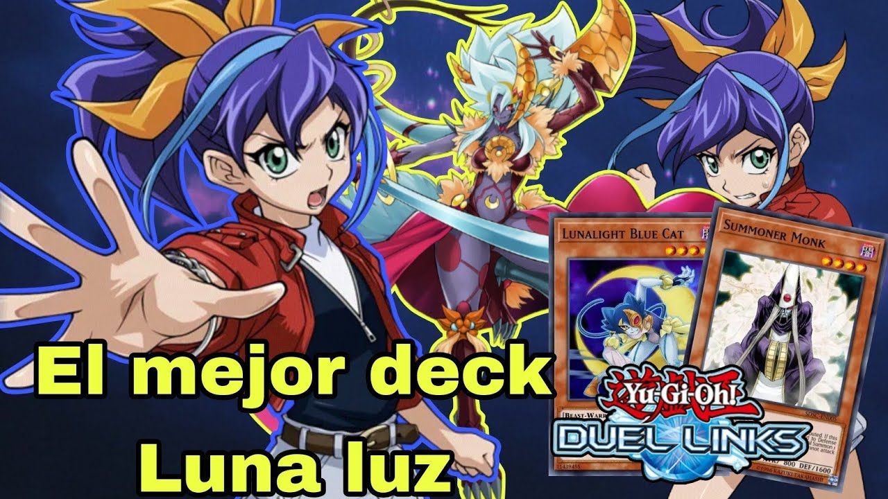 YuGiOh Duel Links El mejor deck Luna luz YouTube
