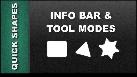 Web Design Tutorials for Xara Web Designer 7 - Quick Shapes, Info Bar & Tool Modes Lesson 02