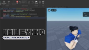 Group rank leaderstat in less than a minute! | ROBLOX Studio Scripting | Dev Log 1