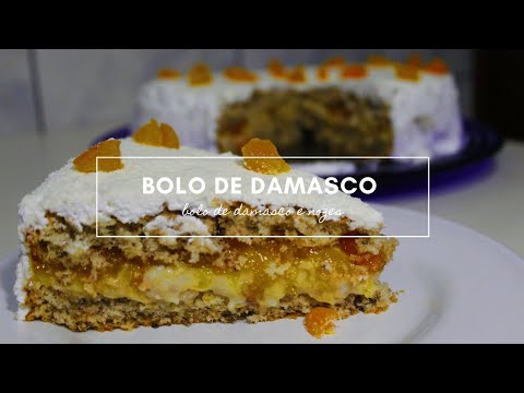 Vídeo: Torta De Nozes Com Queijo E Damasco