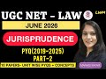 UGC NET Law | Jurisprudence | Paper 2 | Unit 1 | PYQ Marathon Series | | Manasi Ma'am #2