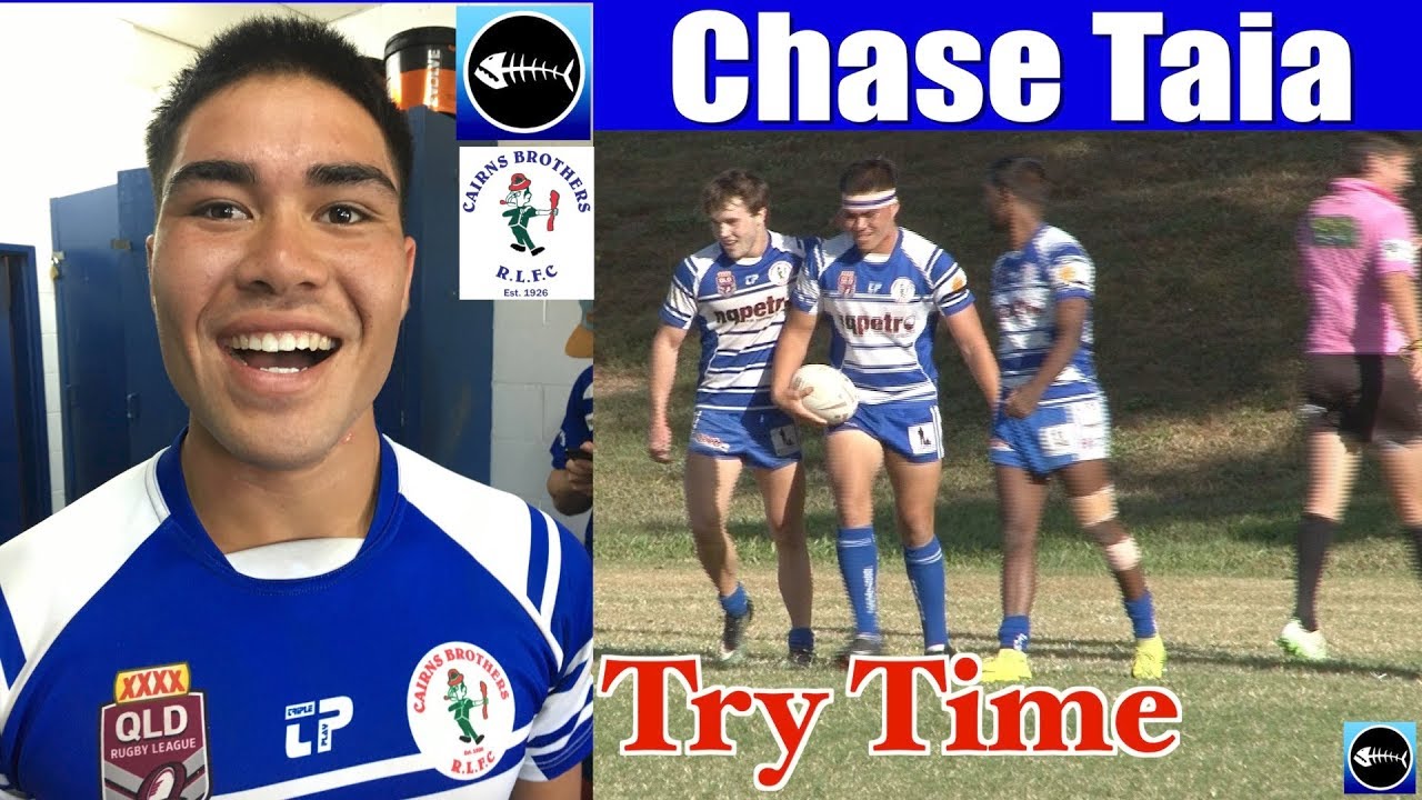2017 Chase Taia Try ~ Cairns Brothers v Edmonton Storm 20.8.17
