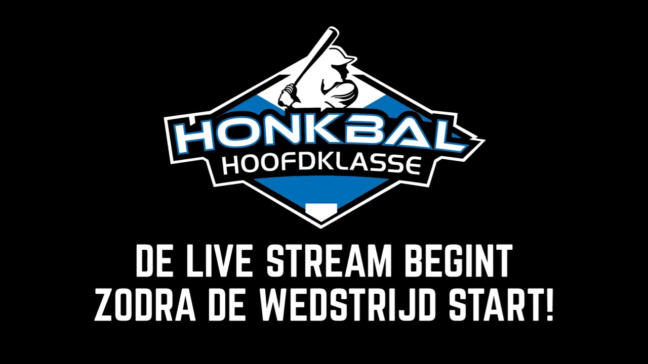 Aankondiging Live Streams Honkbal Hoofdklasse