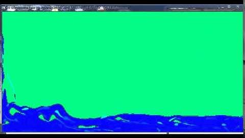 Air-liquid violent flow numerical simulation II