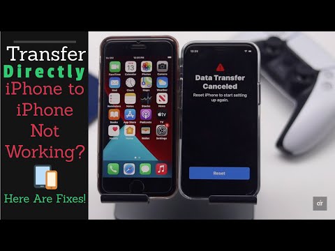 Can't Transfer All iPhone Data to New iPhone Fixed | iPhone Data Transfer Cancelled Error