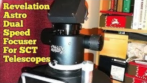 Amazing Revelation Astro 2" SCT Crayford Dual Speed Focuser/ Unboxing, Review, Fitting & Use
