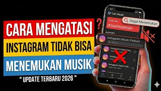How to Fix Instagram Music Not Found | IG Music Not Showing Up (Latest 2026)