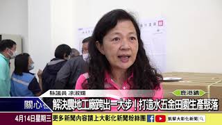 1100414 解決農地工廠跨出一大步！打造水五金田園生產聚落