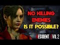 Can You Beat RE2 Without Killing a SINGLE Enemy OR Boss?