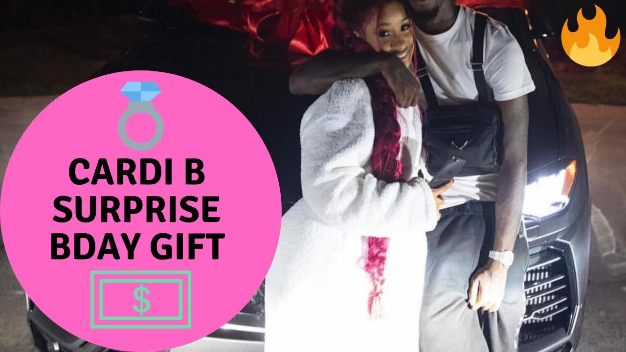 Cardi b Truck Bday Surprise YouTube
