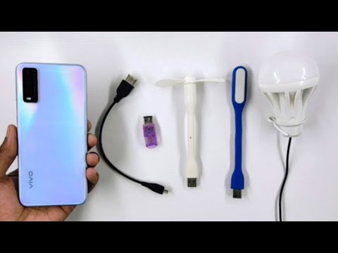 Vivo Y12s Otg Test Usb Test Usb Light Test Usb Fan Test Usb Led Bulb Test Youtube
