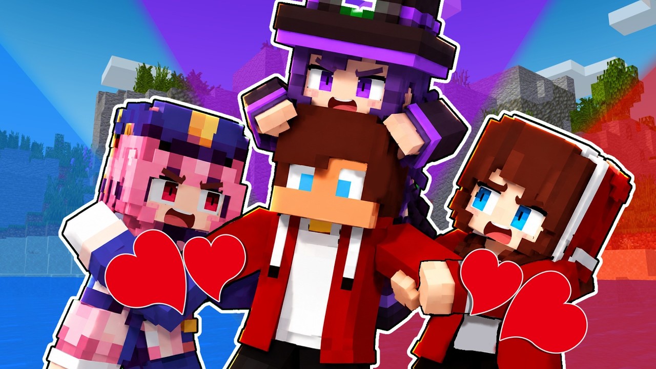 Maizen : JJ 💕Love is War on the Island 💕- Minecraft Animation [Maizen Mikey and JJ]