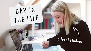 DAY IN THE LIFE OF AN A LEVEL STUDENT! (year 13)