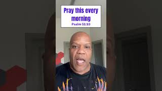 Pray this every morning - Psalm 51:10 - Bible Audio - Meditate Word