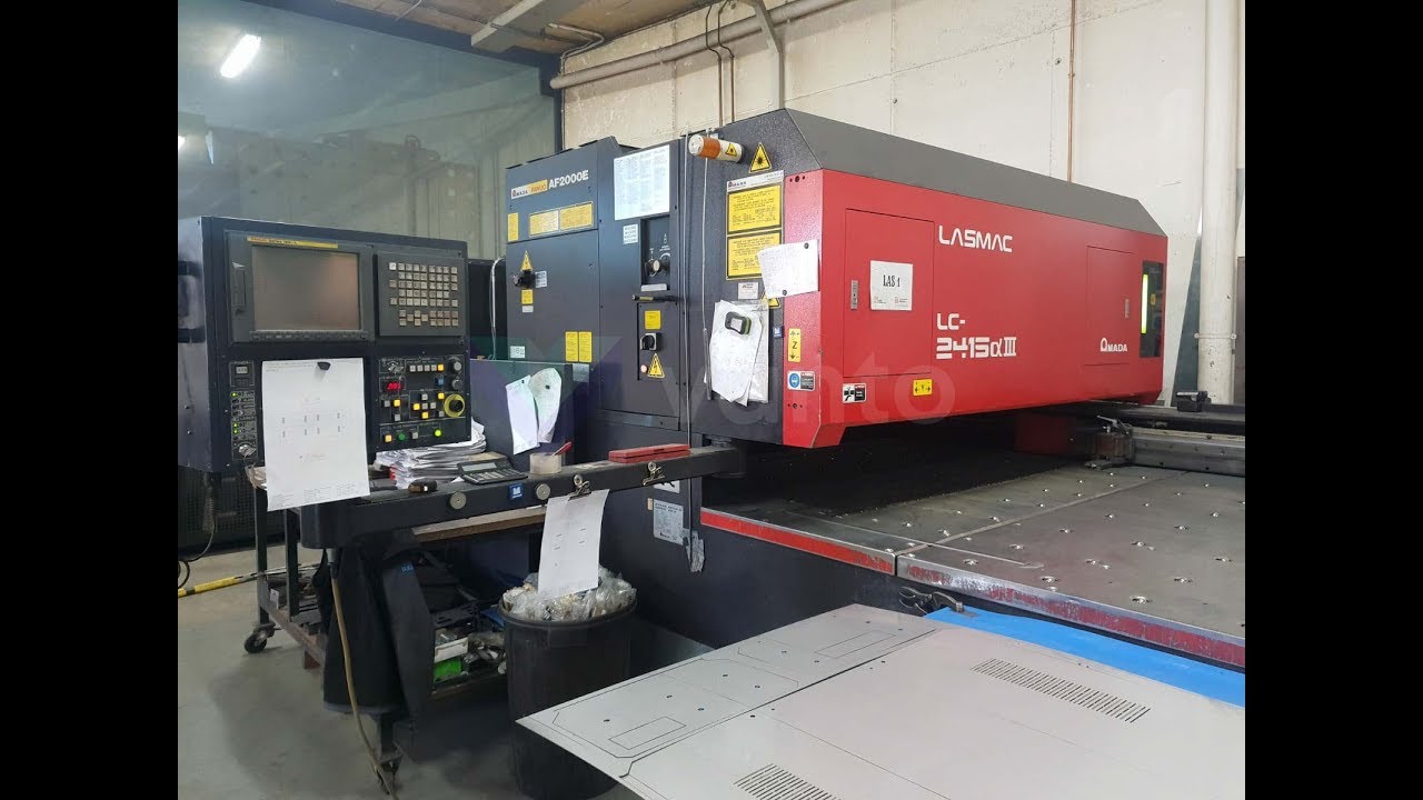 AMADA LC 2415 ALPHA III Laser cutting machine (CO2) (2000) id10208