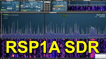 RSP1A SDR receiver and SDRuno software - CQ World Wide DX Contest (CW) 2017