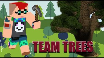 Building a Giant Tree out of Other Trees in Minecraft! #teamtrees