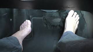 Driving barefoot on 410 and Callahan in San Antonio, TX  Night time ride at 1050 pm Nov 15th 2024