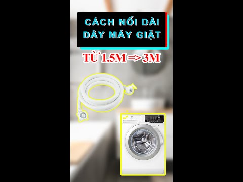 Video: Vòi nối máy giặt với nguồn cấp nước: chủng loại, lựa chọn, lắp đặt