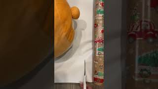 How to wrap a Christmas present