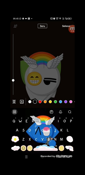 emoji bergerak